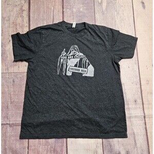 Velo Cult Bicycle T-shirt Size XL Freebird You Are Cyclist! Gray
